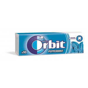 Žvýkačky, 14g, ORBIT "Peppermint dragees"