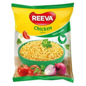 Instantní nudlová polévka, kuřecí, 60 g, REEVA 125245