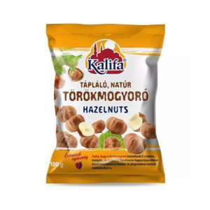 Lískové oříšky, natural, 100 g, KALIFA 5997956700281