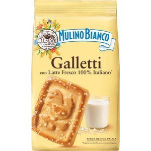 Sušenky "Galletti", s mlékem, 350 g, MULINO BIANCO 104