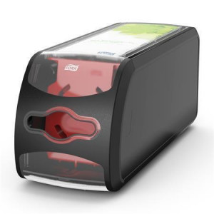 Zásobník na ubrousky "Xpressnap Fit",  černá, N14 system, 143x121x326 mm, TORK