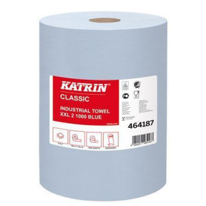Papírové utěrky "Classic XXL2", modrá, 2-vrstvé,  KATRIN
