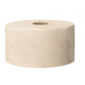 Toaletní papír "Mini Jumbo", přírodní, systém T2, 2 vrstvý, průměr 19 cm, Advanced, TORK 120377