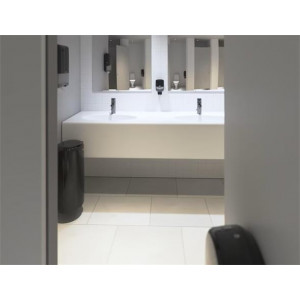 553008 Zásobník na papírové ručníky "Dispenser Hand Towel Zigzag", černá, plastový, H3 systém, TORK