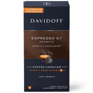 Kávové kapsle "Espresso 57", 10 ks, DAVIDOFF 522667