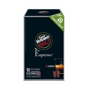 Kávové kapsle "Espresso Intenso", kompatibilní s Nespresso, 10 ks, CAFFÉ VERGNANO 2295302