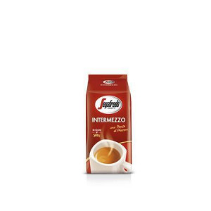 Káva zrnková, pražená, vakuově balené, 500 g, SEGAFREDO "Intermezzo"