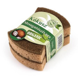 Čisticí houba, s kokosovými vlákny, 2 ks, BIO NATURAL