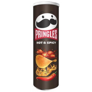 Chips, 165 g, PRINGLES, pikantní