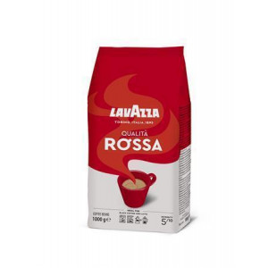 Káva "Rossa", pražená, zrnková, 1000 g, LAVAZZA 68LAV00012