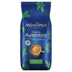 Káva "El Autentico", pražená, celá zrna, 1000g, MÖVENPICK 12421