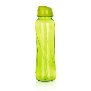 Láhev "Slim", světle zelená, 610 ml, plast