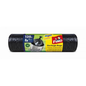 Pytle na odpadky "Economy", 135 l, 10 ks, FINO