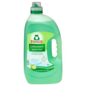 Prostředek na mytí nádobí, zelený citron, 5 l, FROSCH FR-1558