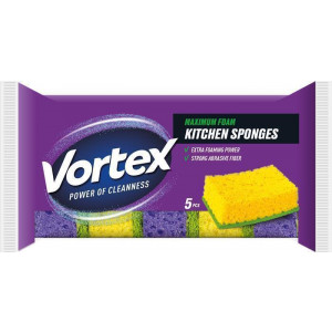 Houba na nádobí "Maximum Foam", 5 ks, VORTEX SPONGE510VORTEXNEW