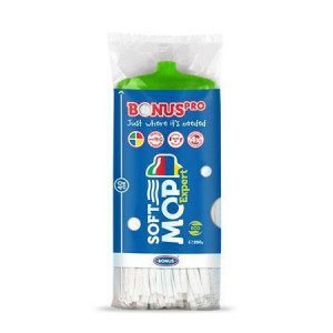 Náhradní mop "SoftMOP", zelená, průmyslové použití, 1 ks, BONUS B993