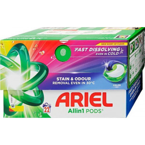 Kapsle na praní "Color", 22 ks, ARIEL 31020426