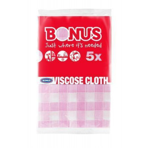 Utěrka na nádobí, viskóza, 5 ks/balení, BONUS B347