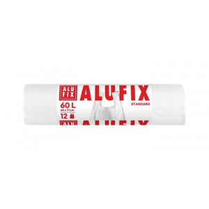 Pytle na odpadky, 60 l, 12 ks, ALUFIX