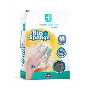 Houba na mytí nádobí "Bio Sponge Immunetec", 2 ks, BONUS B693