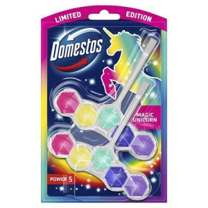 WC blok "Power 5", unicorn, 2x 50 g, DOMESTOS 64393708/68253063