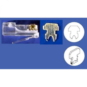 Konektor RJ45, lanko, 100-pack, cena za kus