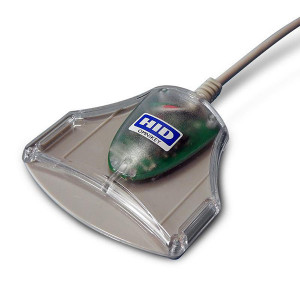 Omnikey čtečka USB 2.0, smart card, credit cars, e-ID, externí, bílá, konektor USB