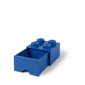 Úložný box se zásuvkou "Brick", modrá, LEGO 40051731