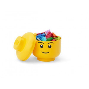 Úložný box ve tvaru hlavy minifigurky, Boy, mini, LEGO 40331724