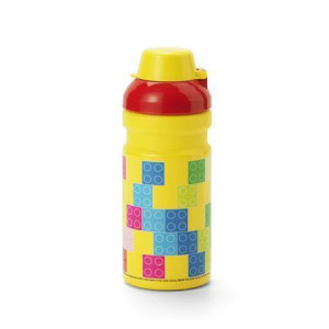 Láhev "Brick", žluto-červená, 390 ml, LEGO 40560801