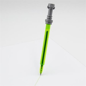 Gelové pero "Star Wars", limetková, 0,7 mm, světelný meč, LEGO 52878