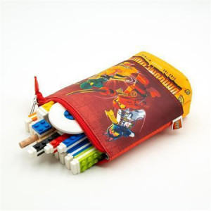 Penál "Ninjago Dragon Power", červeno-žlutá, Pop Up, LEGO 53323