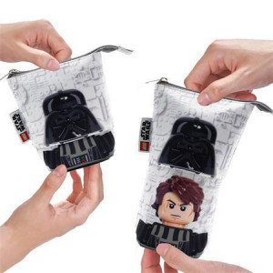 Penál "Star Wars Darth Vader/Anakin", šedo-černá, Pop Up, LEGO 53458