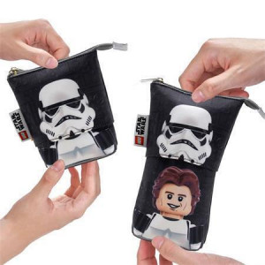 Penál "Star Wars Stormtrooper/Han Solo", černá, Pop Up, LEGO 53461