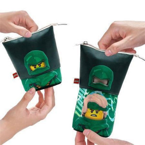 Penál "Ninjago Lloyd", černo-zelená, Pop Up, LEGO 53518
