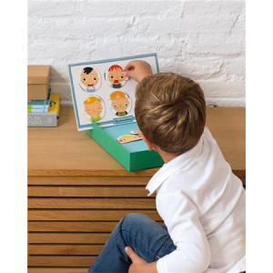 Magnetická hra "Emoce", 30 ks, APLI Kids 20368