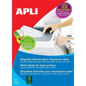 Etiketa, pro laserové tiskárny, 70x35 mm, 6000ks/bal., APLI