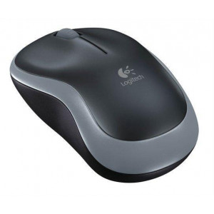 Myš "M185", šedá, bezdrátová, optická, LOGITECH