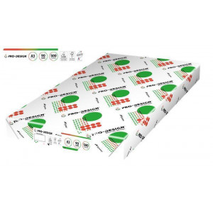 Xerografický papír, pro digitální tisk, A3, 90g, PRO-DESIGN