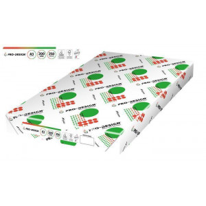 Xerografický papír, pro digitální tisk, A3, 200g, PRO-DESIGN