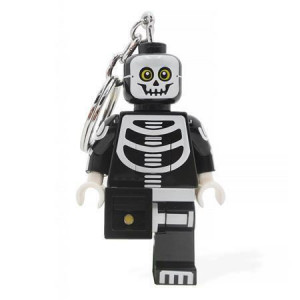 Klíčenka s LED osvětlením "Skeleton Guy", LEGO LGL-KE137H