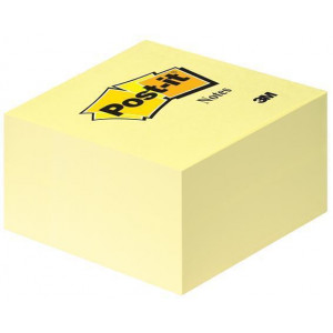 Samolepicí bloček, žlutá, 76 x 76 mm, 450 listů, 3M POSTIT 7100172238