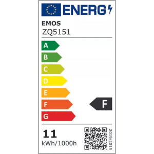 LED žárovka EMOS Lighting E27, 220-240V, 10.7W, 1060lm, 4000k, neutrální bílá, 30000h, Classic A60 120x60x60mm