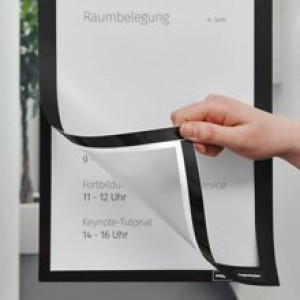 Magnetoplan Magnetofix samolepící magnetický rámeček A3 černý (2ks)