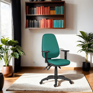 Powerton ERGO ANNA Kancelářské ergonomické křeslo, Tyrkysové
