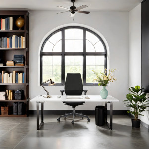 Powerton ERGO SIMA Kancelářské ergonomické křeslo, Černé