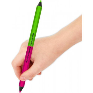Barevné pastelky NEON JUMBO, oboustranné, 3 ks, MITAMA 61919