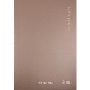 Sešit "Color Touch", A5, linkovaný, 40+2 listů, lososová, MITAMA 62002-90217