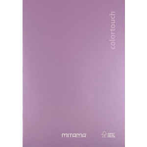 Sešit "Color Touch", A5, linkovaný, 40+2 listů, růžová, MITAMA 62002-90218