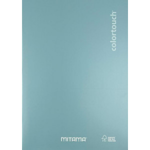 Sešit "Color Touch", A5, linkovaný, 40+2 listů, tyrkysová, MITAMA 62002-90220